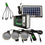 Kit De Iluminación Con Panel Solar 3 Bombillos Radio Usb GDLITE